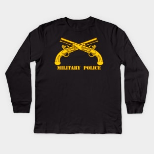 US Army Military Police Kids Long Sleeve T-Shirt